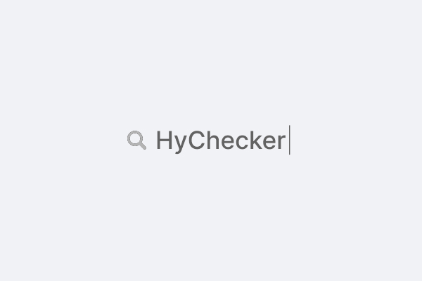 HyChecker Logo
